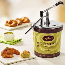 CREMOSA PISTACCHIO CAFFAREL - CREMA SPALMABILE 2 KG. | Caffarel | Certificazioni: senza glutine; Confezione: secchiello da 2 kg.