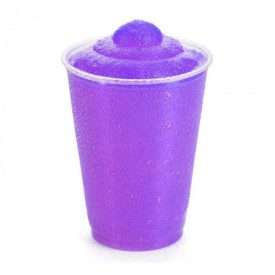 MULBERRY SLUSH GRANITA BASE | Rubicone | Certifications: gluten free, lactose free, vegan; Pack: box of 6 kg. - 6 bags of 1 kg.;