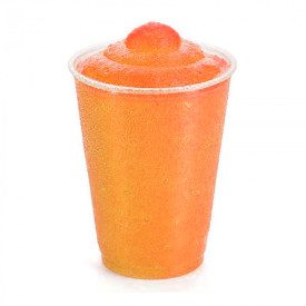 BASE SLUSH GRANITA ORANGE | Rubicone | Certifications: gluten free, lactose free, vegan; Pack: box of 6 kg. -6 bags of 1 kg.; Pr