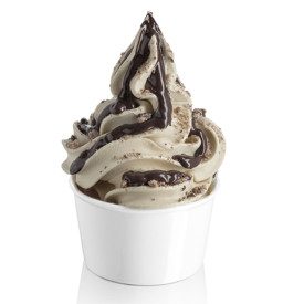 SOFT COOKIES'N CREAM BASE | Rubicone | Pack: bags of 1,6 kg.; Product family: soft serve and frozen yogurt | Base Soft Cookies'n