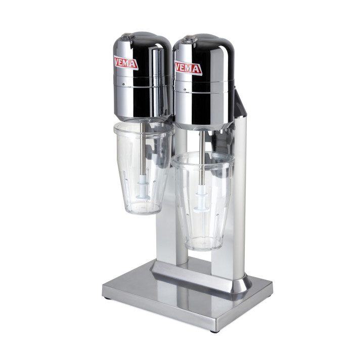 0,8 LITER DOUBLE FRAPPE MILKSHAKE BLENDER VEMA FL 2006/E - 300W - TRANSPARENT BEAKER | Vema | Pack: 1 piece; Product family: equ 0,8 LITER DOUBLE FRAPPE MILKSHAKE BLENDER VEMA FL 2006/E - 300W - TRANSPARENT BEAKER | Vema | Pack: 1 piece; Product family: equ