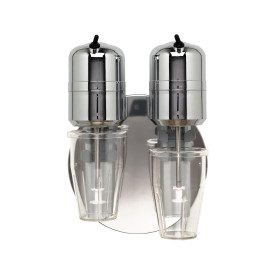 0,8 LITER DOUBLE FRAPPE MILKSHAKE BLENDER WALL VEMA FL 2022/E - 300W - TRANSPARENT BEAKER | Vema | Pack: 1 piece; Product family