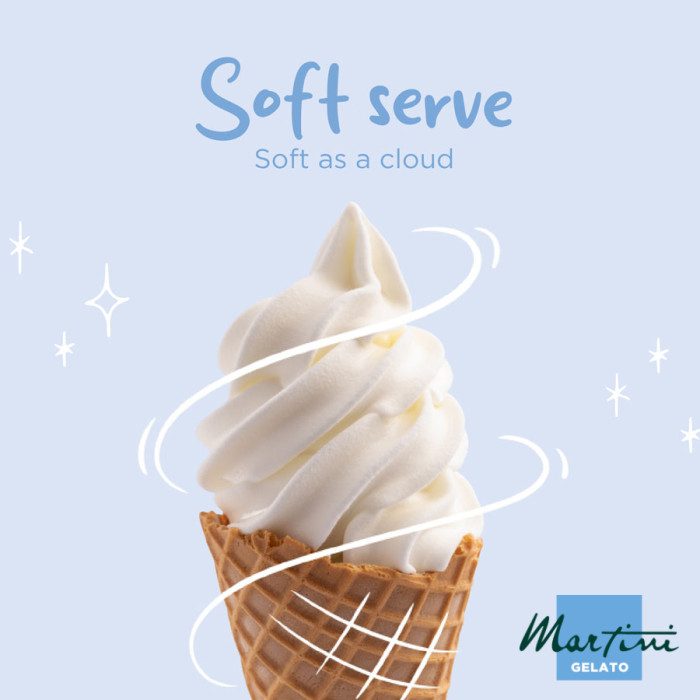 FROZEN YOGURT SOFT SERVE LIQUID BASE 5,45 KG - MARTINI GELATO | Martini Gelato | Certifications: gluten free; Pack: bag in box o FROZEN YOGURT SOFT SERVE LIQUID BASE 5,45 KG - MARTINI GELATO | Martini Gelato | Certifications: gluten free; Pack: bag in box o
