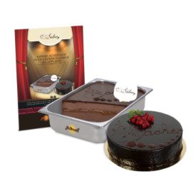 KIT GELATO SACHER | Nutman | Confezione: box completo; Tipo di prodotto: kit gelato completi | Kit completo di pasta gelato cioc