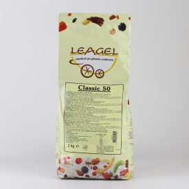 BASE CLASSIC 50 - 2 KG. LEAGEL | Leagel | Certifications: gluten free; Pack: bag of 2 kg.; Product family: ice cream bases | A h