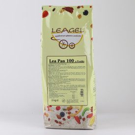 BASE LEA PAN 100 COLD PROCESS 110401 | Certifications: gluten free; Pack: bag of 2 kg.; Product family: ice cream bases | A cold