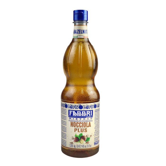 MIXYBAR HAZELNUT PLUS SYRUP 1 L - FABBRI | Fabbri | Pack: bottle of 1 l.; Product family: syrups | Mixybar Fabbri Hazelnut Plus MIXYBAR HAZELNUT PLUS SYRUP 1 L - FABBRI | Fabbri | Pack: bottle of 1 l.; Product family: syrups | Mixybar Fabbri Hazelnut Plus