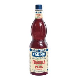 MIXYBAR STRAWBERRY PLUS SYRUP 1 L - FABBRI | Fabbri | Pack: bottle of 1 l.; Product family: syrups | Mixybar Fabbri Strawberry P