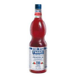 MIXYBAR FRAGOLA ZERO SCIROPPO 1 L - FABBRI | Fabbri | Confezione: bottiglia da 1 l.; Tipo di prodotto: sciroppi | Mixybar Fabbri