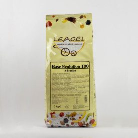 EVOLUTION 100 BASE GELATO RISPARMIO ENERGETICO - LEAGEL 116101 | Confezione: busta da 2 kg.; Tipo di prodotto: basi e neutri | B