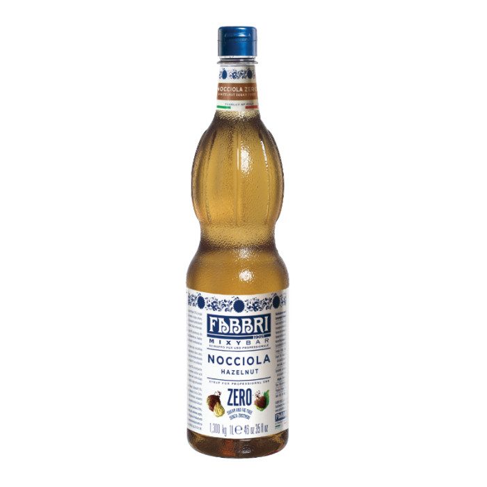 MIXYBAR NOCCIOLA ZERO SCIROPPO 1 L - FABBRI | Fabbri | Certificazioni: kosher, senza glutine; Confezione: bottiglia da 1 l.; Tip MIXYBAR NOCCIOLA ZERO SCIROPPO 1 L - FABBRI | Fabbri | Certificazioni: kosher, senza glutine; Confezione: bottiglia da 1 l.; Tip