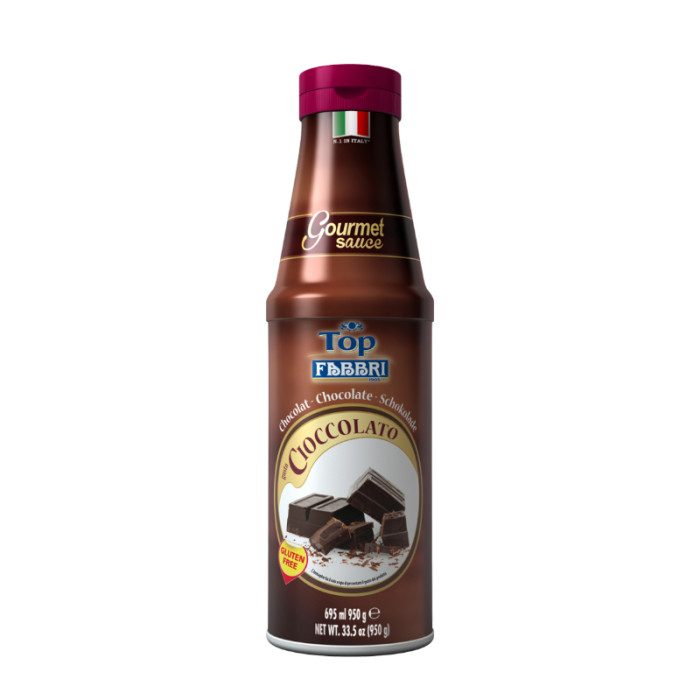 TOPPING CIOCCOLATO FABBRI - 0,95 KG | Fabbri | Certificazioni: halal, senza glutine; Confezione: flacone da 0,95 kg.; Tipo di pr TOPPING CIOCCOLATO FABBRI - 0,95 KG | Fabbri | Certificazioni: halal, senza glutine; Confezione: flacone da 0,95 kg.; Tipo di pr