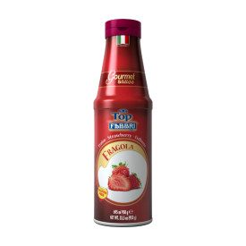 TOPPING FRAGOLA FABBRI - 0,95 KG | Fabbri | Confezione: flacone da 0,95 kg; Tipo di prodotto: soft e frozen yogurt, topping | To