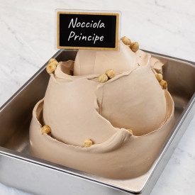 PRINCE HAZELNUT PASTE 211301 | Certifications: gluten free; Pack: bucket of 5 kg.; Product family: hazelnut pastes | Pure italia