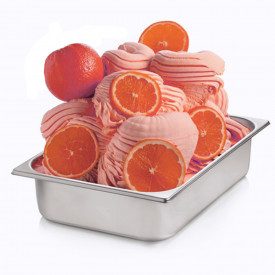 Buy online PINK GRAPEFRUIT PASTE Rubicone | box of 6 kg.-2 buckets of 3 kg. | Pink grapefruit is a concentrated gelato paste wit