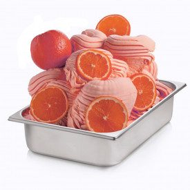 PINK GRAPEFRUIT PASTE | Rubicone | Certifications: gluten free, dairy free, vegan; Pack: box of 6 kg.-2 buckets of 3 kg.; Produc