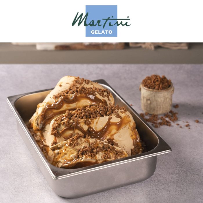 SALTED CARAMEL ICE CREAM BASE - MARTINI LINEA GELATO | Martini Gelato | Certifications: halal, gluten free, hydrogenated fat fre SALTED CARAMEL ICE CREAM BASE - MARTINI LINEA GELATO | Martini Gelato | Certifications: halal, gluten free, hydrogenated fat fre