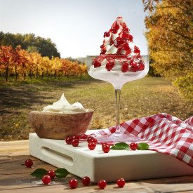 ARABESCHI MIRTILLO ROSSO PREGEL 3 KG. - VARIEGATO PER GELATO | PreGel | Certificazioni: senza glutine, vegan; Confezione: secchi