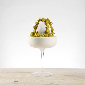 ARABESCHI PISTACHIO CRYSTAL PREGEL 3 KG. - GELATO VARIEGATE | PreGel | Certifications: kosher, gluten free, palm oil free; Pack: