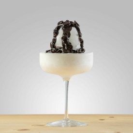 ARABESCHI BLACK BISCUIT PREGEL 3 KG. - GELATO VARIEGATE | PreGel | Certifications: halal, kosher, vegan; Pack: bucket of 2.5 kg.
