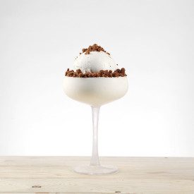 CRUMBOLE' OTTO CARAMEL PREGEL 3,5 KG. - CRUMBLE PER GELATO | PreGel | Certificazioni: halal, vegan; Confezione: secchiello da 3,
