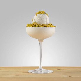 CRUMBOLE' PISTACCHIO GLUTEN FREE PREGEL 3,5 KG. - CRUMBLE PER GELATO | PreGel | Certificazioni: halal, kosher, senza glutine; Co