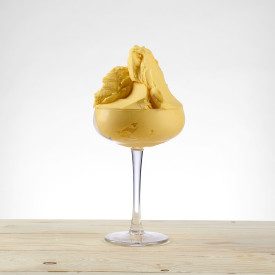 FORTEFRUTTO MANGO ALFONSO N PREGEL 3 KG. - PASTA GELATO MANGO ALPHONSO | PreGel | Certificazioni: halal, kosher, senza glutine, 