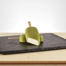 CORIANDOLINA PISTACCHIO PREGEL 3 KG. - COPERTURA PER GELATO | PreGel | Certificazioni: halal, kosher, senza glutine, senza olio 