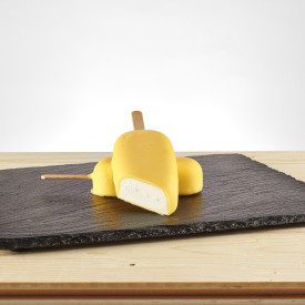 CORIANDOLINA LIMONE PREGEL 3 KG. - COPERTURA PER GELATO | PreGel | Certificazioni: halal, kosher, senza glutine, senza olio di p