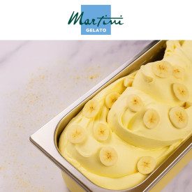 FRUTTUP BANANA FRUIT GELATO BASE - MARTINI LINEA GELATO | Martini Gelato | Certifications: halal, additives free, gluten free, d