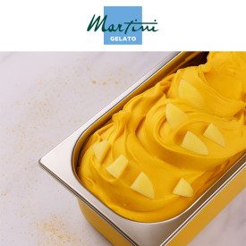 FRUTTUP MANGO FRUIT ICE CREAM BASE - MARTINI LINEA GELATO | Martini Gelato | Certifications: halal, gluten free, diary free, veg