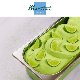 FRUTTUP LIME ICE CREAZM BASE - MARTINI LINEA GELATO | Martini Gelato | Certifications: halal, gluten free, diary free, vegan, hy