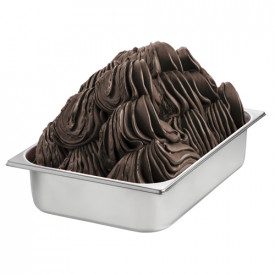 Acquista READY CHOCOLATE EXTRA DARK Rubicone | scatola da 13,2 kg. - 6 buste da 2,2 kg. | Base pronta per gelato al cioccolato f