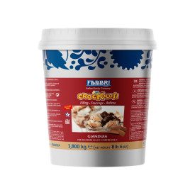 VARIEGATO CROCKOLOSI GIANDUIA 3,8 KG - FABBRI | Fabbri | Certificazioni: halal, kosher, senza glutine; Confezione: secchiello da