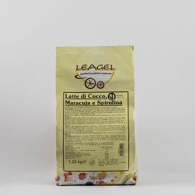 LATTE DI COCCO, MARACUJA E SPIRULINA - FRUITY & VEGGY BASE PRONTA- LEAGEL | Leagel | Certificazioni: senza glutine, vegan; Confe