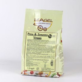 PERA E ZENZERO - FRUITY & VEGGY BASE PRONTA | Leagel | Certificazioni: senza glutine, vegan; Confezione: busta da 1,2 kg.; Tipo  PERA E ZENZERO - FRUITY & VEGGY BASE PRONTA | Leagel | Certificazioni: senza glutine, vegan; Confezione: busta da 1,2 kg.; Tipo