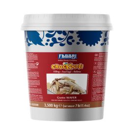 VARIEGATO CROCKOLOSI WAFER 3,5 KG - FABBRI | Fabbri | Confezione: secchiello da 3,8 kg.; Tipo di prodotto: variegati creme e cre