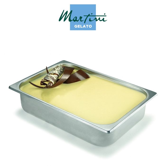 BRUNELLA WHITE CREMINO - MARTINI LINEA GELATO | Martini Gelato | Certifications: halal, kosher, gluten free; Pack: bucket of 5 k BRUNELLA WHITE CREMINO - MARTINI LINEA GELATO | Martini Gelato | Certifications: halal, kosher, gluten free; Pack: bucket of 5 k