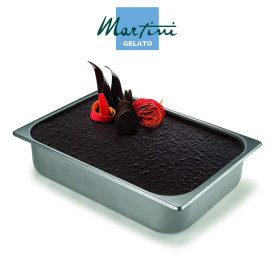 BRUNELLA CROK BLACK BISCUIT CREMINO - MARTINI LINEA GELATO | Martini Gelato | Certifications: halal, kosher, gluten free; Pack: 