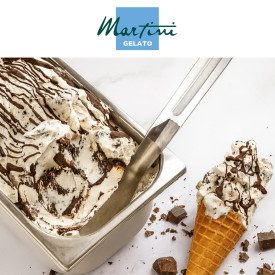 STRACCIATELLA SUPERIOR FONDENTE PIU' - MARTINI LINEA GELATO | Martini Gelato | Certificazioni: senza glutine, vegan, senza grass