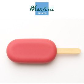 RICOPERTURA PINGUINI FRAGOLA - MARTINI LINEA GELATO | Martini Gelato | Certificazioni: halal, senza glutine, senza grassi idroge