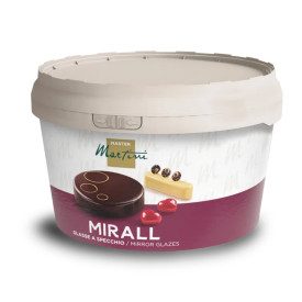 GLASSA A SPECCHIO FRAGOLA MIRALL 3 KG - MARTINI GELATO | Martini Gelato | Certificazioni: senza glutine, senza grassi idrogenati