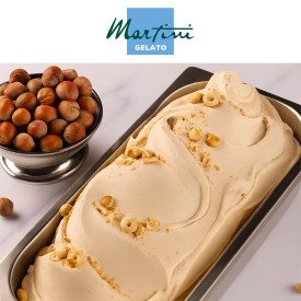 HAZELNUT PASTE CREMOSA DIAMANTE - MARTINI LINEA GELATO | Martini Gelato | Pack: bucket of 3 kg.; Product family: hazelnut pastes