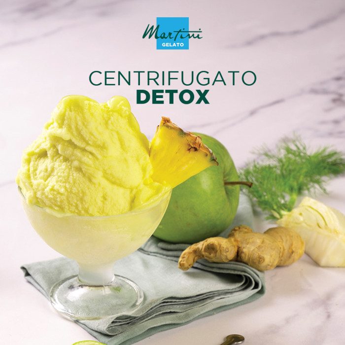 CENTRIFUGED - DETOX - MARTINI LINEA GELATO | Martini Gelato | Certifications: halal, gluten free, diary free, vegan, hydrogenate CENTRIFUGED - DETOX - MARTINI LINEA GELATO | Martini Gelato | Certifications: halal, gluten free, diary free, vegan, hydrogenate