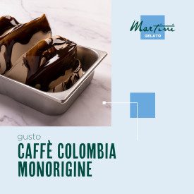 VARIEGATO CAFFE' COLOMBIA MONORIGINE - MARTINI GELATO | Martini Gelato | Confezione: secchiello da 3 kg.; Tipo di prodotto: vari