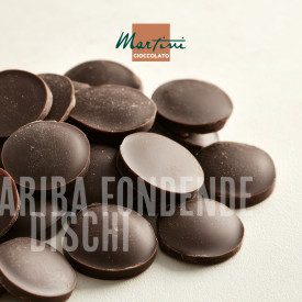 ARIBA DARK 60% CHOCOLATE CALLETS - MASTER MARTINI | Martini Gelato | Certifications: gluten free, vegan, hydrogenated fat free;