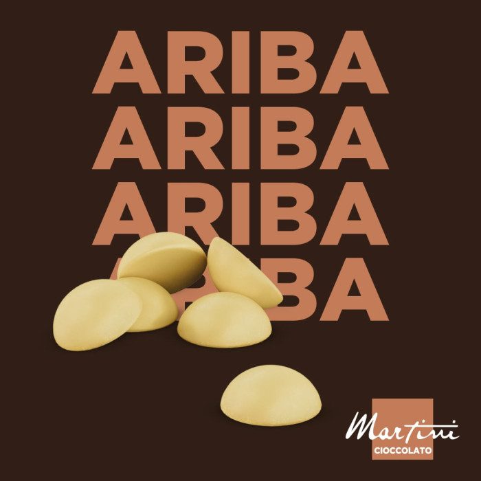 ARIBA DISCHI CIOCCOLATO BIANCO - MASTER MARTINI | Martini Gelato | Certificazioni: senza glutine, senza grassi idrogenati; Confe ARIBA DISCHI CIOCCOLATO BIANCO - MASTER MARTINI | Martini Gelato | Certificazioni: senza glutine, senza grassi idrogenati; Confe