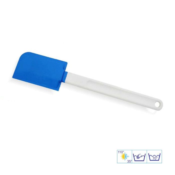 BLUE PLASTIC/SILICONE SPATULA | Gelq Accessories | Pack: box of 10 pcs.; Product family: accessories | Plastic/silicone spatula  BLUE PLASTIC/SILICONE SPATULA | Gelq Accessories | Pack: box of 10 pcs.; Product family: accessories | Plastic/silicone spatula