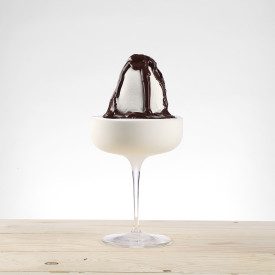 ARABESCHI CIOCCO NOCCIOLA PREGEL 0,9 KG. - VARIEGATO PER GELATO | PreGel | Certificazioni: halal, kosher, senza glutine, senza o