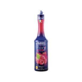 MIXYFRUIT RASPBERRY FRUIT PULP 1.3 KG - FABBRI 9166128 | Pack: speed bottle of 1,3 kg.; Product family: syrups | Mixyfruit Raspb